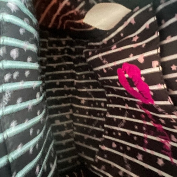 Betsey Johnson Chic White and Black Backpack - Picture 6 of 6